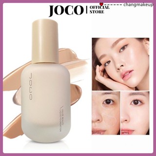 Joco Flawless Liquid Foundation Moisturizing And Docile Without Sticking Powder รองพื้นชนิดน้ำติดทนนานเหมาะสำหรับผิวแห้ง ผิวแห้งผสม ครีมบำรุงผิว cod