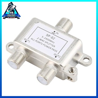 [Instock] JASEN Power Splitter Satellite Two 2-way splitter [F/15]