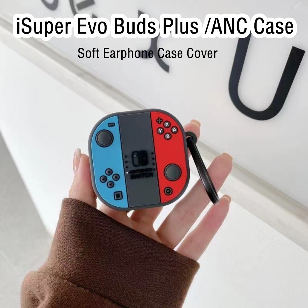 【ของแท้】เคสหูฟัง แบบนิ่ม ลายการ์ตูน สําหรับ iSuper Evo Buds Plus iSuper Evo Buds PIUS ANC
