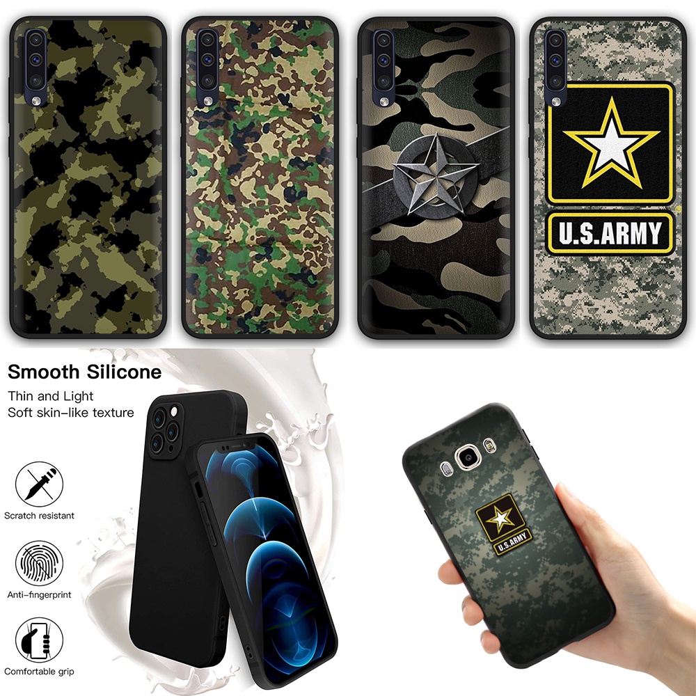 เคส TPU นิ่ม ลายทหาร WK66 สําหรับ Samsung Galaxy A11 A31 A41 A51 A71 A81 A91 A73 A82 A52 5G 4G