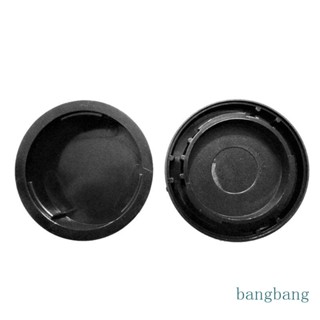 Bang ฝาครอบเลนส์ด้านหลัง กันฝุ่น พลาสติก สีดํา แบบเปลี่ยน สําหรับ N-ikon F DS