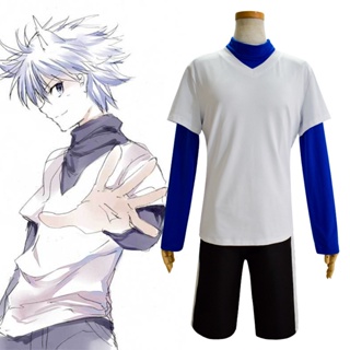 ชุดคอสเพลย์ Hunter X Hunter Killua Zoldyck สําหรับผู้ชาย และผู้หญิง