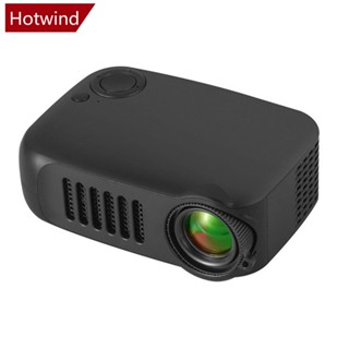 Hotwind A2000 โปรเจคเตอร์โฮมเธียเตอร์ LED เลเซอร์บีมเมอร์ แบบพกพา พร้อมพอร์ต USB HD สําหรับ Full HD 1080P 4K SmartPhone A7H9