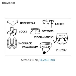 Fbth สติกเกอร์ ลายเด็กทารก สําหรับติดตกแต่งตู้เสื้อผ้า ห้องนอน QDD