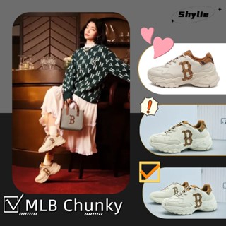 MLB Chunky Dia Monogram รองเท้าผ้าใบ Unisex รุ่น 3ASHCDM2N-43BGD