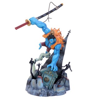 [Spot quick delivery] direct selling one piece Moonlight Molia GK super large Dream Magic road Flying Blue statue boxed hand-made