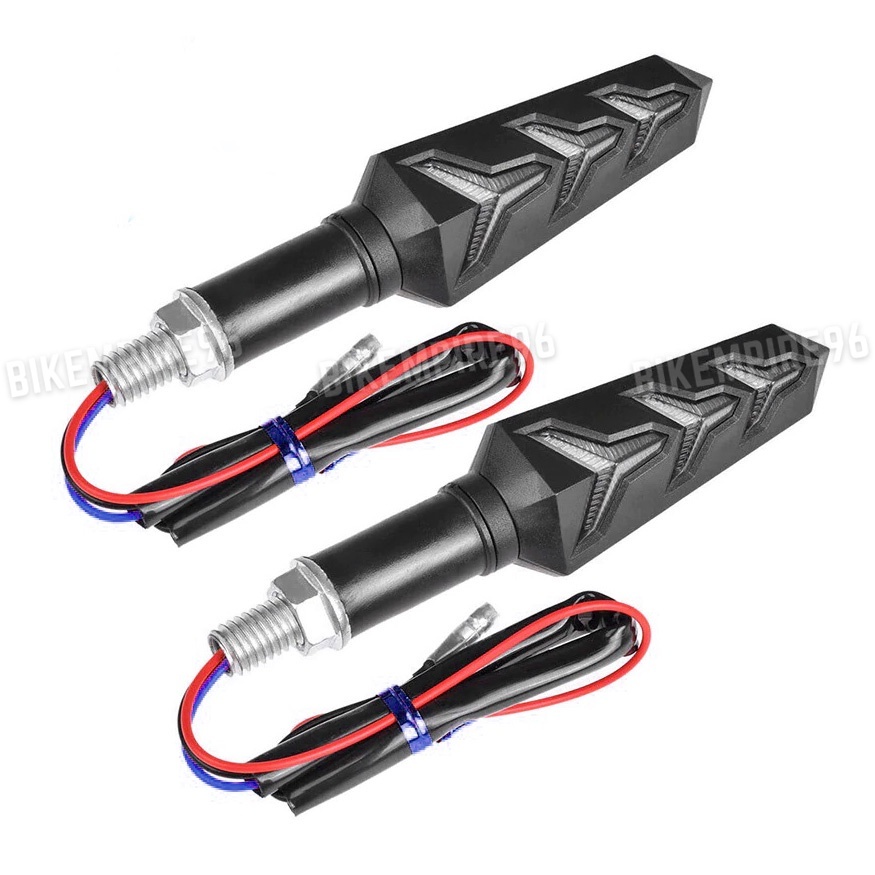 Lamborghini สไตล์รถจักรยานยนต์น้ําไหลไฟเลี้ยว LED ADV160/150 Z250 Z900 Z800 R25 R6 MT09 MT07 NINJA25