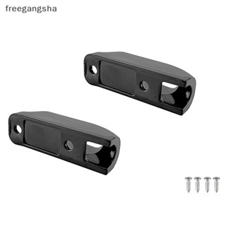 [FREG] 2Pcs Boat Jam Cleat Self-Lock Rope Black Nylon Clam Cleat Cord Tensioner Runner Canoeing Kayak Surfing Marine Accessories FDH