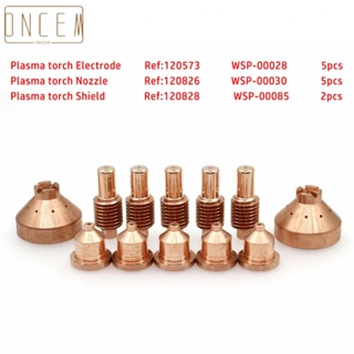 【ONCEMOREAGAIN】Torch Electrode Nozzles 120573 120826 Plasma Tips Replacement Accessories