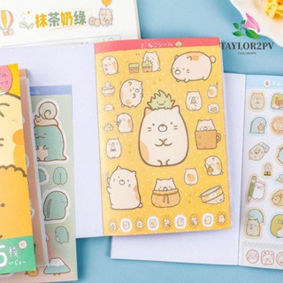 TAYLOR2PV สติกเกอร์ ลายหนังสือ Kawaii DIY สําหรับตกแต่งสมุดภาพ สมุดบัญชีมือ สมุดบันทึก 335 ชิ้น ต่อแพ็ค