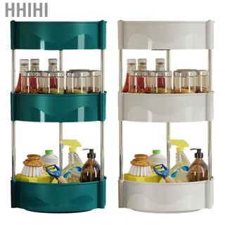 Hhihi Rotating Spice Rack  Easy To Clean Durable Shelves for Home