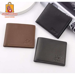 แฟชั่นพร้อมส่ง sky fashion  กระเป๋ากระเป๋าสตางค์ชาย คระสี รุ่น wallet no.150