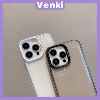 Venki - เข้ากันได้สำหรับ เคส iphone 11 เคสไอโฟน เคสไอโฟน11 เคสเลนส์ฟองคอนเทนเนอร์เคสใสกันกระแทกนุ่มกันกระแทก Fresh Simple เข้ากันได้กับ iPhone 14 Pro max 13 Pro max 12 Pro Max 11 xr xs max 7 8