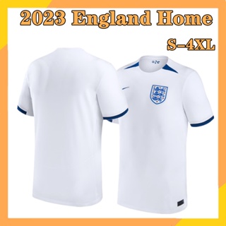 เสื้อกีฬาแขนสั้น ลายทีมชาติฟุตบอล England 23-24 ไซซ์ S-4XL ชุดเหย้า สําหรับผู้ชาย