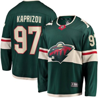 Yp2 NHL เสื้อยืดแขนยาว ลาย Minnesota Wild Jersey Kirill Kaprizov สีเขียว พลัสไซซ์ PY2