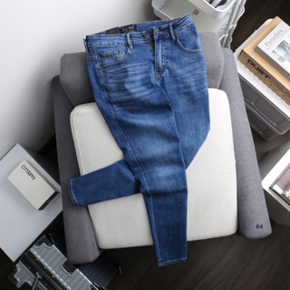 📢ใหม่🧨 【สินค้าคุณภาพ】กางเกงสำหรับผู้ชายAR Long Jeans ทรงสวย ใส่สบาย (ขนาดระบุในภาพ)