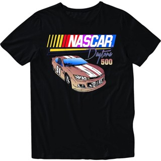 เสื้อยืด พิมพ์ลาย Nascar Daytona 500 ขนาดใหญ่ และสูง สําหรับผู้ชาย