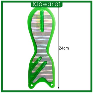 [Kloware1] เหยื่อตกปลา รูปปลาแซลมอน แบบกระพริบ สําหรับตกปลา