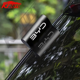 ใหม่ BYD สติกเกอร์ฉลาก PVC ลายโลมา 3 สําหรับติดตกแต่งประตูรถยนต์ BYD Atto