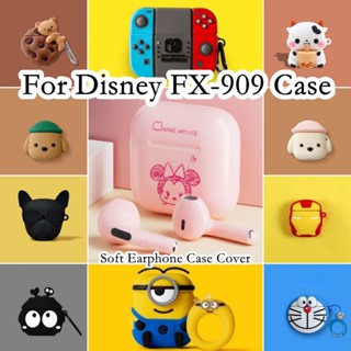 【พร้อมส่ง】เคสหูฟัง แบบนิ่ม ลายการ์ตูนฉลาม สําหรับ Disney FX-909 FX-909 NO.2