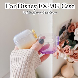 【Ĕĕ】เคสหูฟัง แบบนิ่ม ไล่โทนสี สําหรับ Disney FX-909 FX-909