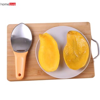 Mango Grain Cutting Tool Multifunctional Mango Peeling Separator Peeling Knife Dicing Spoon Fruit Meat Spoon Slicing Peeling Special Tool homelove