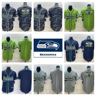 NFL Seattle Seahawks เสื้อยืดเสื้อสปอร์ต