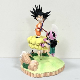 โมเดลฟิกเกอร์ Jason Dragon Ball Baby Son Goku and Baby Chichi ของเล่นสําหรับเด็ก