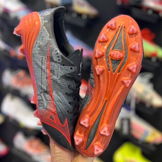 รองเท้า สตั๊ด ฟุตบอล มิซูโน่ อัลฟ่า Mizuno Alpha Sergio Ramos รุ่นท็อปเจแปน ฟรี ของแถม ถุงผ้า + ดันทรง + กล่อง