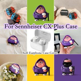 พร้อมส่ง!  สําหรับ Sennheiser CX Plus เคสการ์ตูนซีรีส์ ป้องกันการตก สําหรับ Sennheiser CX Plus เคสหูฟัง แบบนิ่ม