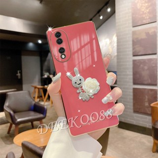 พร้อมส่ง เคสโทรศัพท์มือถือ กันกระแทก ลายกระต่ายน่ารัก สําหรับ Honor 90 Lite Magic5 Pro X8a 4G 5G Honor90 Honor90Lite