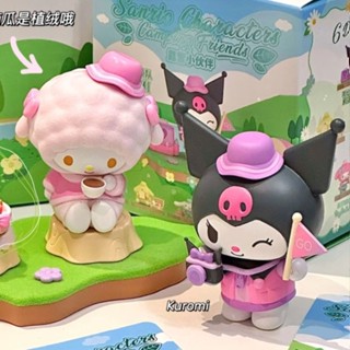 [ของแท้] Toptoy Sanrio Family Camping Friends Series กล่องสุ่ม แฮนด์เมด สําหรับเด็กผู้หญิง