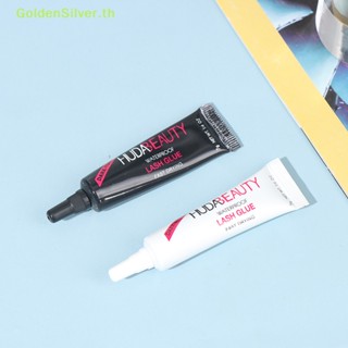 Goldensilver กาวติดขนตาปลอม กันน้ํา พร้อมส้อม 1 ชิ้น