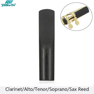 Rctown ลิ้นแซกโซโฟนเรซิ่น 2.5 อุปกรณ์เสริม สําหรับ Alto Tenor Soprano Sax Clarinet Reeds