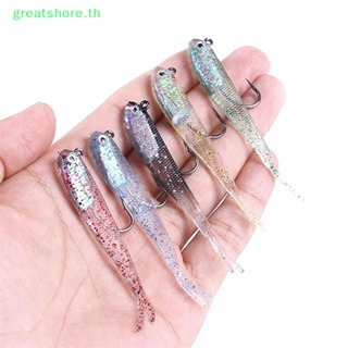 Greatshore เหยื่อตกปลาแบบนิ่ม รูปไพค์ แม่น้ํา ทะเล