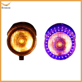 Breeze อะไหล่ไฟหน้ารถจักรยานยนต์ Led 12v กันน้ํา สไตล์เรโทร