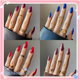 Only เล็บปลอม DIY สําหรับตกแต่งเล็บ 24 ชิ้น