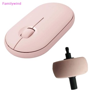 Familywind&gt; ลูกกลิ้งเมาส์บลูทูธ สีชมพู อุปกรณ์เสริม สําหรับเมาส์ Logitech pebble 1 ชิ้น