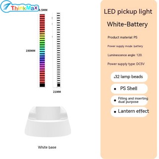 แถบไฟ Led 5v 120 องศา พร้อมไมโครโฟนในตัว ควบคุมด้วยเสียงเพลง Usb สําหรับบรรยากาศ