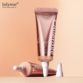 JULYSTAR O.two.o Cosmetic Full Coverage Long Lasting Waterproof Concealer Soft Focus Moisturizing Concealer Makeup Base Beauty Cosmetic