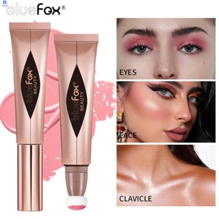 Bluefox Liquid Blush Stick Repair Volume Pen Natural 3D Highlight Brightening Matte Six-colour Liquid Repair Capacity 【bluey】