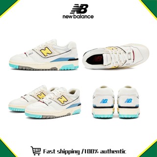 NEW BALANCE 550 NB 550 BB550 รองเท้า 💯 รองเท้าผ้าใบ BB550SSC White grey blue