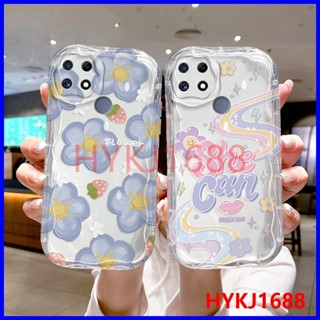 เคส Realme C25 เคส Realme C25S เคส Realme C12 Realme Narzo 20 เคส Realme Narzo 30A เคสโทรศัพท์มือถือแบบนิ่ม tpu ใส ลายครีม สําหรับ NYW