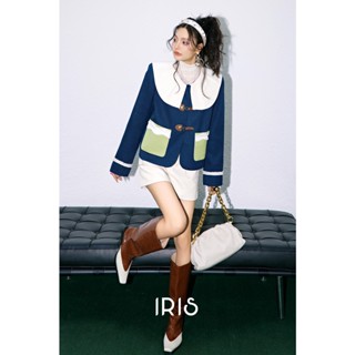 [สินค้าลิขสิทธิ์แท้] IRIS BOUTIQUE IJ2331002 Picton jacket เสื้อแจ็คเก็ต เสื้อแขนยาว เสื้อผ้าผู้หญิง