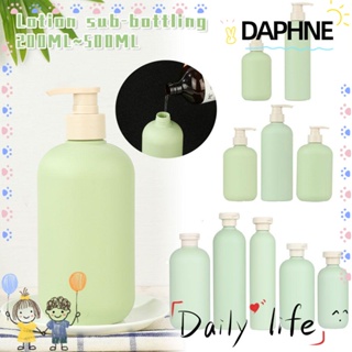 Daphne ขวดจ่ายสบู่เหลว โลชั่น ทรงกลม แบบพกพา กันสนิม เติมได้