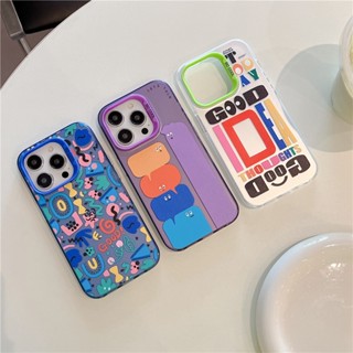 Cool Artistic style เคส iPhone 14 pro max เคสโทรศัพท์ iPhone 12 Pro max iPhone 13 Pro Max เคสแข็ง