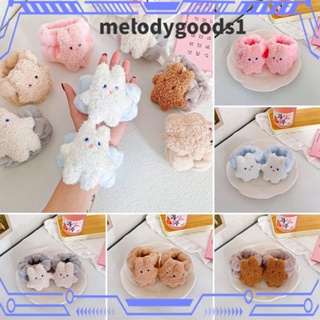 MELODYGOODS1 สายรัดข้อมือ แบบยืดหยุ่น สวมใส่สบาย สําหรับล้างหน้า จํานวน 2 คู่