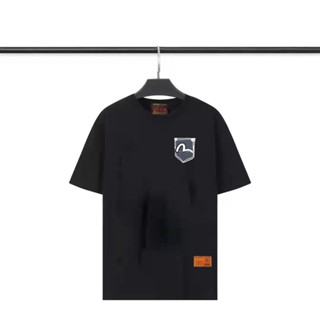 【ข้อเสนอเวลาจํากัด!】 เสื้อยืดผ้าฝ้าย คุณภาพสูง พิมพ์ลาย EVIS-U แฟชั่นทันสมัย