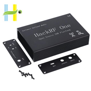 เคสอลูมิเนียม สีดํา สําหรับ HackRF One SDR