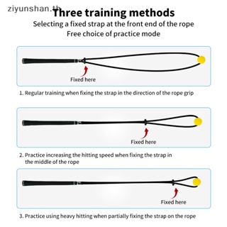 Ziyunshan เชือกฝึกวงสวิงกอล์ฟ ปรับได้ อุปกรณ์เสริม สําหรับฝึกตีกอล์ฟ 1 ชิ้น